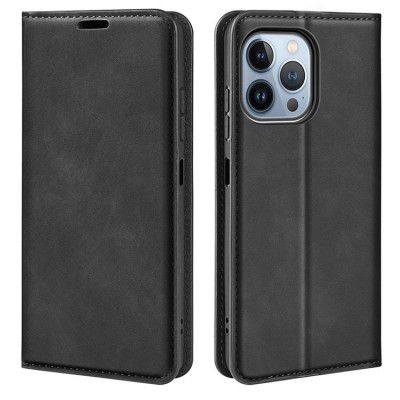 Folio iPhone 14 Pro Max Plånboksfodral - Svart