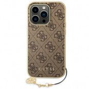 GUESS iPhone 14 Pro Max Skal Charms Collection - Brun