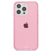 Holdit iPhone 14 Pro Max Skal Seethru - Bright Rosa