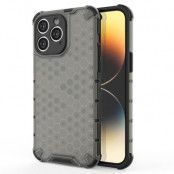 iPhone 14 Pro Max Skal Honeycomb Armored Hybrid - Svart