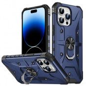 iPhone 14 Pro Max Skal Ringhållare Armor - Blå