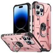 iPhone 14 Pro Max Skal Ringhållare Armor - Rosa Guld