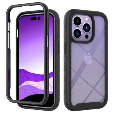 iPhone 14 Skal Shockproof Acrylic - Svart