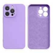 iPhone 14 Skal Silicone - Lila