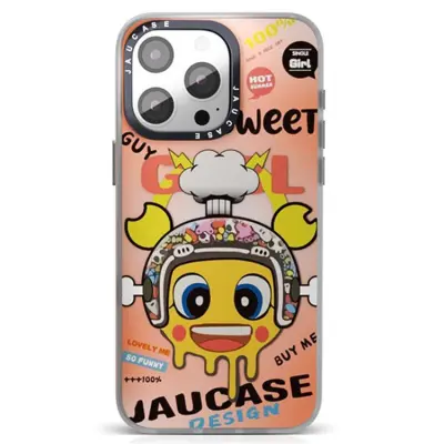 JAUCASE iPhone 14 Pro Max Mobilskal MagSafe Printed - Cool Baby