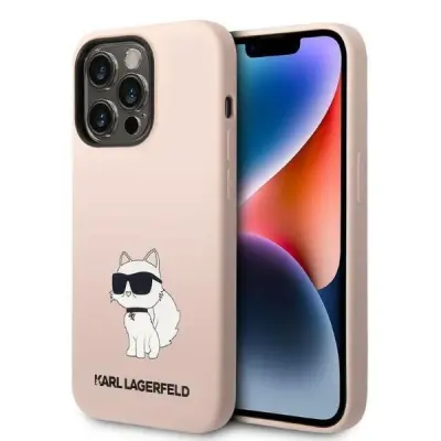 Karl Lagerfeld Mobilskal till iPhone 14 Pro Max MagSafe Silicone Choupette