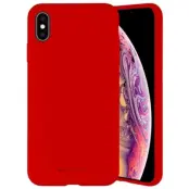 Mercury Mobilskal till iPhone 14 Pro Max Silikon - Röd