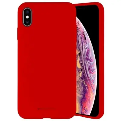 Mercury Mobilskal till iPhone 14 Pro Max Silikon - Röd