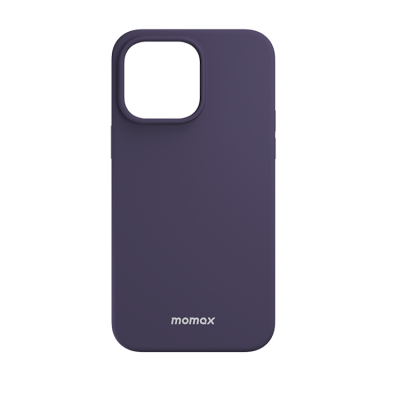 MOMAX iPhone 14 Pro Max Skal Magsafe Liquid Silicone - Lila