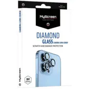 MS iPhone 14 Pro/14 Pro Max Kameralinsskydd Härdat Glas Diamond - Lila