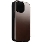 Nomad Modern Leather Case (iPhone 17 Pro Max) - Svart