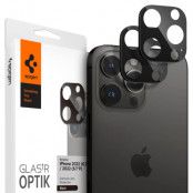 Spigen [2-PACK] iPhone 14 Pro/14 Pro Max Kameralinsskydd i Härdat Glas