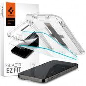 Spigen iPhone 14 Pro Max Härdat Glas Skärmskydd Ez-Fit 2-Pack - Clear