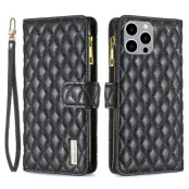 Trolsk Fashionable Wallet (iPhone 14 Pro Max) - Svart