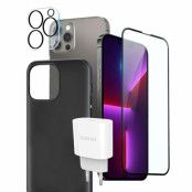 [4in1] Boom Startpaket till iPhone 14 Pro - Svart