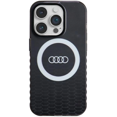 Audi Mobilskal till iPhone 14 Pro Magsafe IML Big Logo - Svart