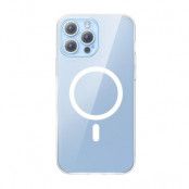 Baseus iPhone 14 Pro Mobilskal Magsafe Crystal - Transparent