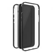 Black Rock iPhone 14 Pro Mobilskal 360 Degree - Svart/Clear