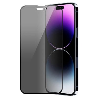 [BULK 50st] iPhone 14 Pro Härdat Glas Skärmskydd - Privacy