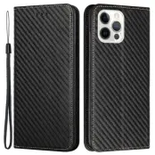 Trolsk Carbon Wallet (iPhone 14 Pro) - Blå
