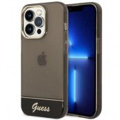 GUESS iPhone 14 Pro Skal Translucent - Svart
