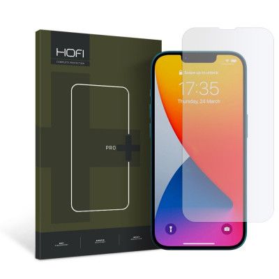 Hofi iPhone 13/13 PRO/14/16E Skärmskydd Härdat Glas - Clear