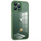 iPhone 14 Pro Skal Kameraram i Metall - Grön