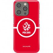 iPhone 14 Pro Skal License PZPN - Röd