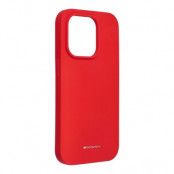 iPhone 14 Pro Skal Mercury Silicone - Röd