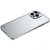 iPhone 14 Pro Skal Metall Slim - Silver