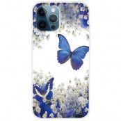 iPhone 14 Pro Skal TPU - Fjärilar/Blommor