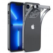 Joyroom iPhone 14 Pro Skal 14Q Med Metallram - Svart
