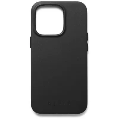 Mujjo Full Leather Case (iPhone 14 Pro) - Brun