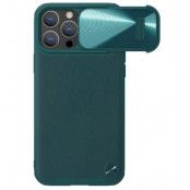 Nillkin iPhone 14 Pro Skal CamShield Läder S - Grön