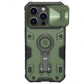 Nillkin iPhone 14 Pro Skal Magsafe CamShield Armor Pro Magnetic - Grön