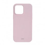 ONSALA iPhone 14 Pro Skal Silikon Chalk - Rosa
