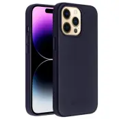 QIALINO iPhone 14 Pro Mobilskal MagSafe Äkta Läder