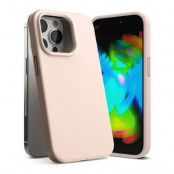 RINGKE iPhone 14 Pro Skal Silicone - Sand Rosa