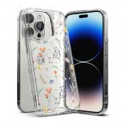 Ringke iPhone 14 Pro Skal Fusion- Dry Flowers