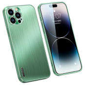 Tangrun iPhone 14 Pro Mobilskal Brushed - Grön