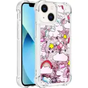 Trolsk Liquid Glitter Case - Unicorn (iPhone 14 Pro)