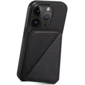 Trolsk Mobilskal med Kortfack&Stativ (iPhone 14 Pro)