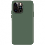 Xqisit iPhone 14 Pro Skal NP Silicone Anti Bac - Grön