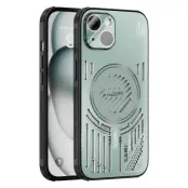 ABEEL iPhone 14 Magnetiskt Fodral Aluminium + PC + TPU - Ljusgrön