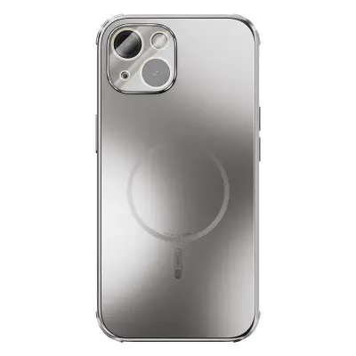 ABEEL Mobilskal till iPhone 14 Magnetiskt TPU PC Kylande Matt Grå