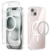 ABEEL Mobilskal till iPhone 14 MagSafe Anti Scratch Vit TPU Vit