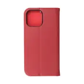 Forcell iPhone 14 Plus Plånboksfodral Konstläder Rödvin