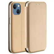 Beline iPhone 14/13 Plånboksfodral Magnetic - Guld