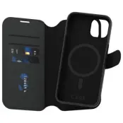 CARE PanzerGlass iPhone 14/13 Plånboksfodral MagSafe Tango - Svart