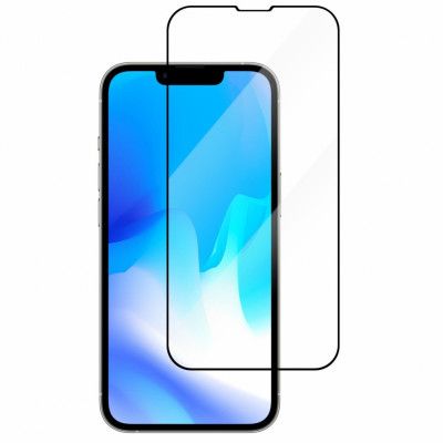 CHAMPION iPhone 14 Härdat Glas Skärmskydd - Svart